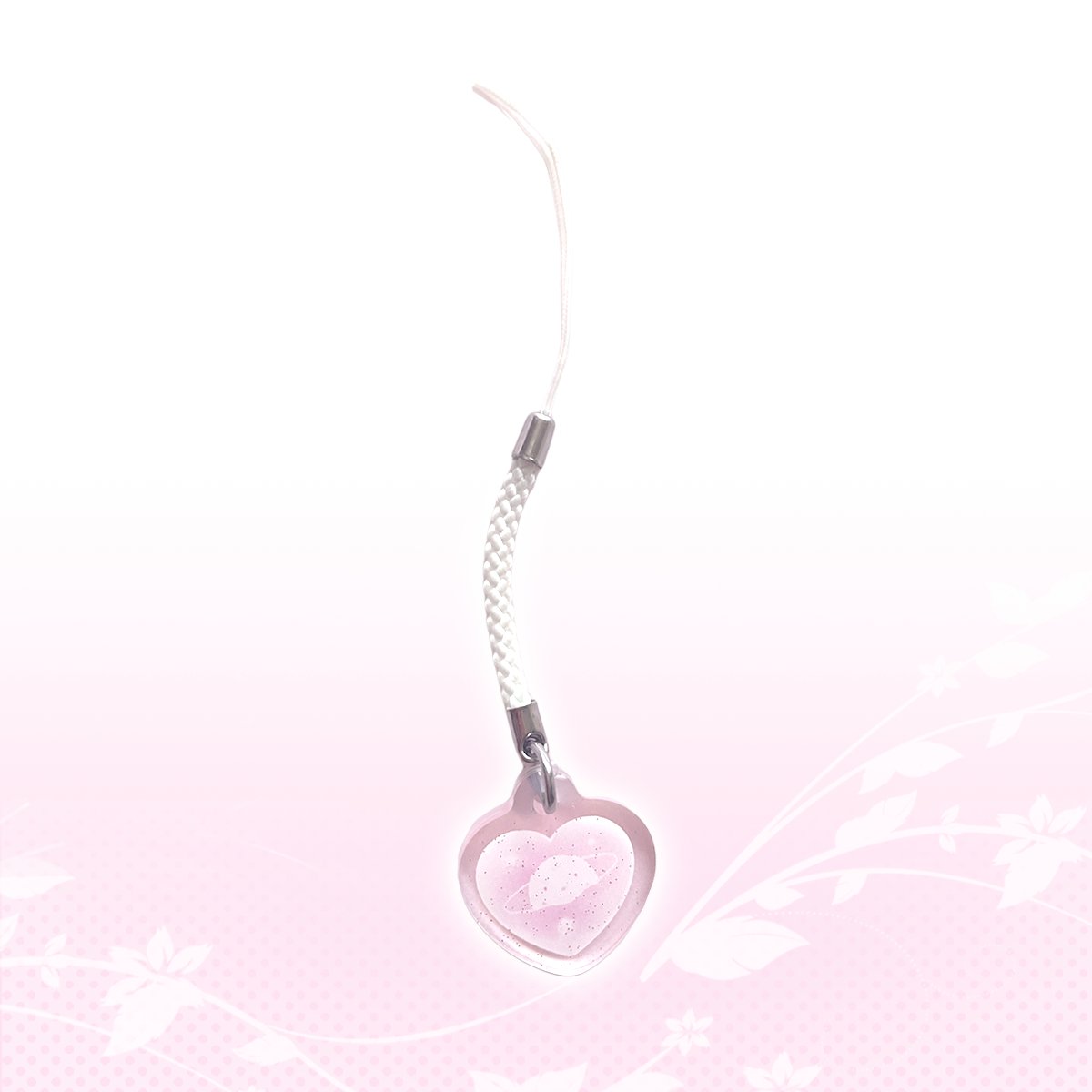 Mini Heart Mochi Phone Charm