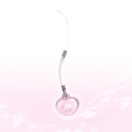 Mini Heart Mochi Phone Charm