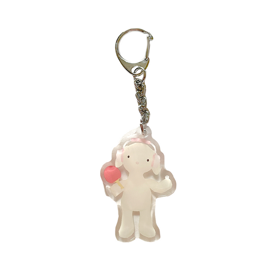 Table Tennis Keychain