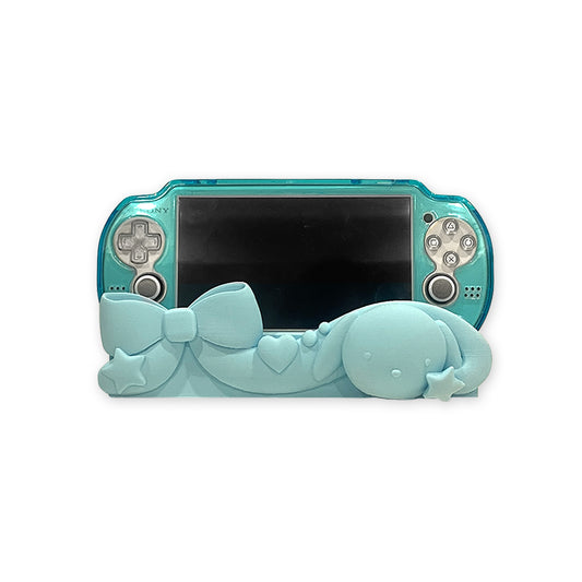 Blue Console Display Stand